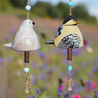 🕊️Lucky Bird Wind Chime | Hand Painted